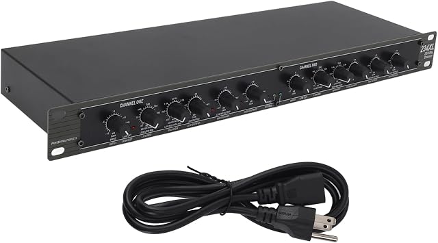 234XL Electric Crossover, Professional Stereo 2/3 Way Mono 4 Way Crossover for Outdoor Stage Performance