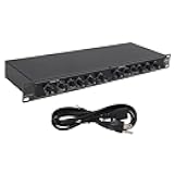 Dpofirs 234XL Electric Crossover, Professional Stereo 2/3 Way Mono 4 Way Crossover, 50 to 60HZ Crossover for Outdoor Stage Performance US Plug 110V
