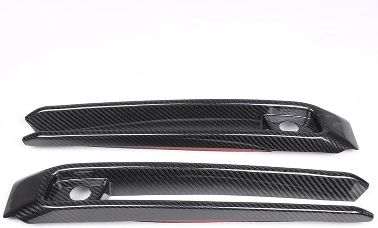 Real Carbon Fiber Front Fog Light Lamp Cover Trim Frame Car Accessories Compatible For Mercedes G-Class W464 W463A G63 AMG G500 2019-2023(Matte Carbon Fiber)