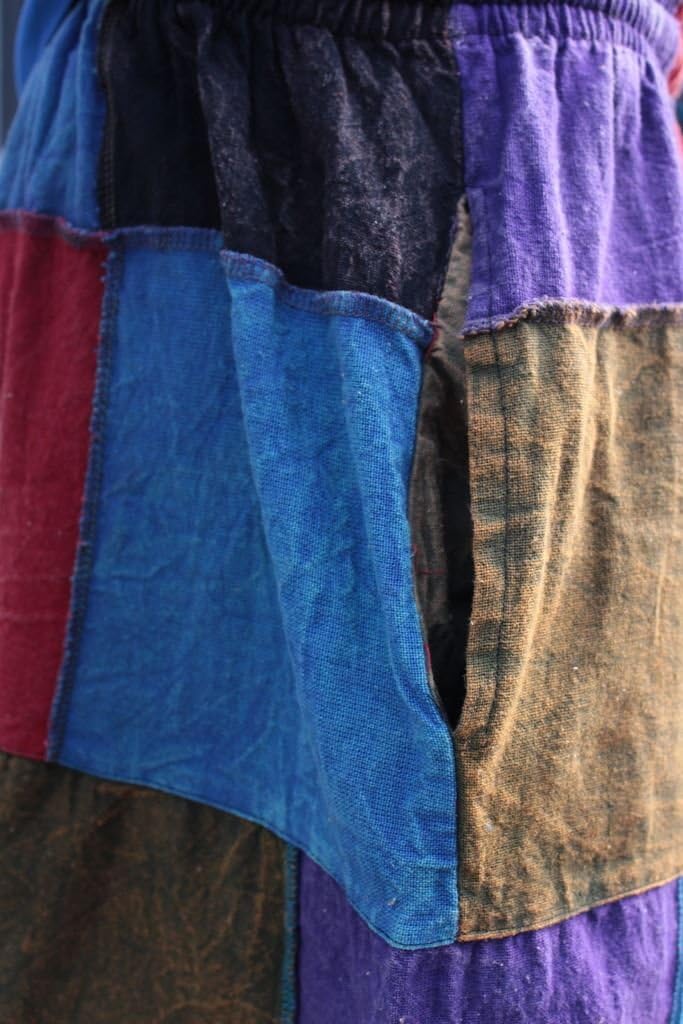 Shopoholic Fashion Unisex Hippy Patcwork Hippy Harem Trouser - Image 2