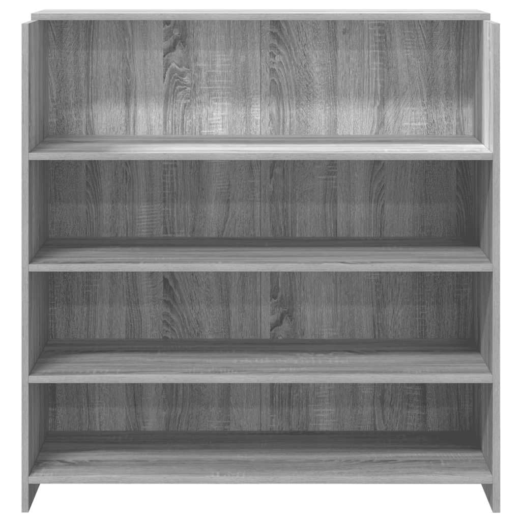 vidaXL Banco Reception Grigio Sonoma 100x50x103,5 cm Legno Multistrato Ufficio