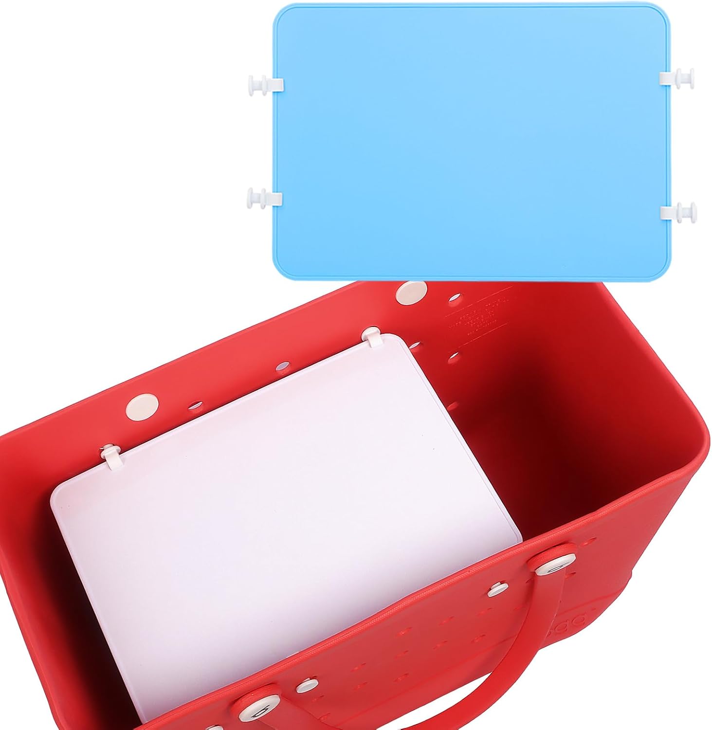 Divider Tray For Bogg Bag, 1Pack ABS Plastic Bogg Divider Tray Accessories, Beach Bag Divider Tray For Bogg Bag Accessories Inserts Compatible with Original XL Size Bogg Bag Divider Tray Blue Divider Tray For Bogg Bag, 1Pack ABS Plastic Bogg Divider Tray Accessories, Beach Bag Divider Tray For Bogg Bag Accessories Inserts Compatible with Original XL Size Bogg Bag Divider Tray Blue