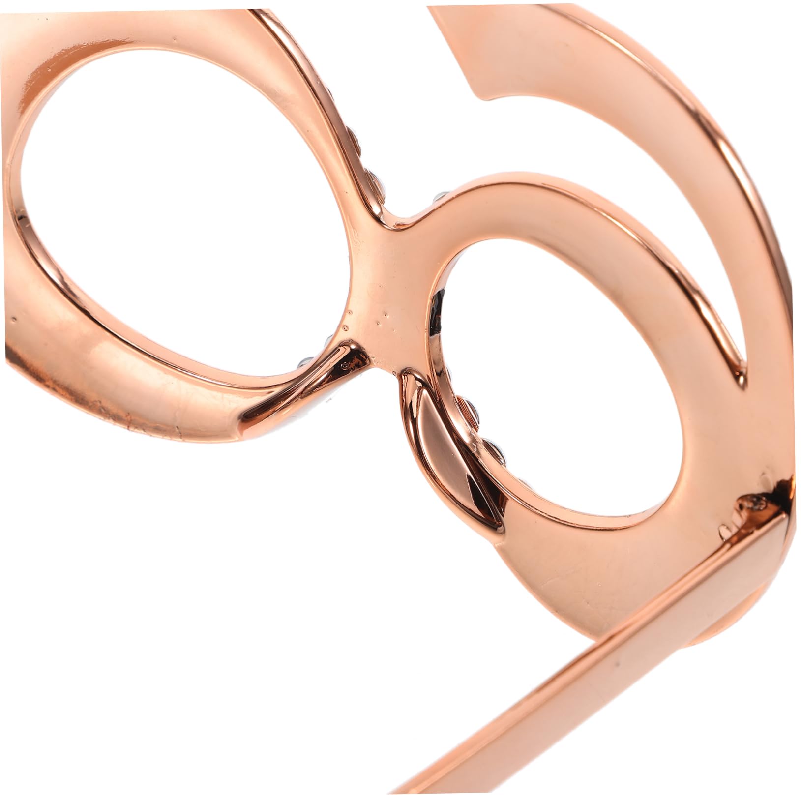 ULTECHNOVO 4 Paia oggetti di scena per feste Occhiali di 60 anni guidato harry accessori per feste occhiali compleanno numero compleanno occhiali bicchieri decorativi per feste plastica