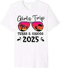 Turks & Caicos Girls Trip 2025 Vacation Group Weekend Party Premium T-Shirt