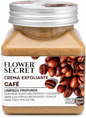 Coffee Exfoliating Scrub with Hyaluronic Acid and Collagen