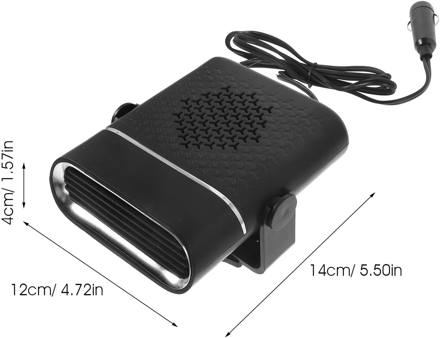 Car Windshield Heater 150w Dc12v ABS Copper Defroster