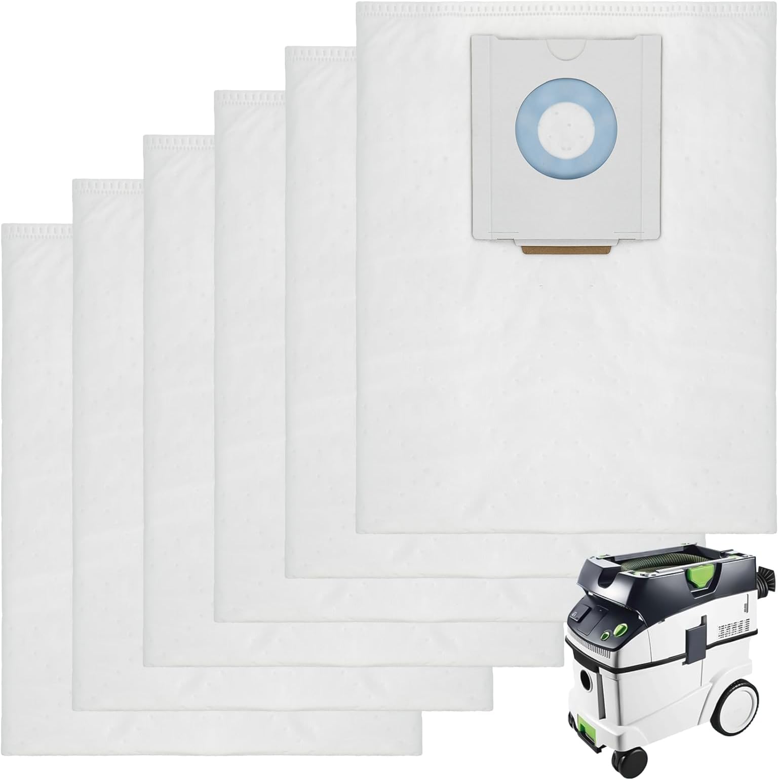 5 Sacs aspirateur pour Festool Aspirateur CT26 CTL26 CTM26 - CT CTL CTM 26 alternative à l