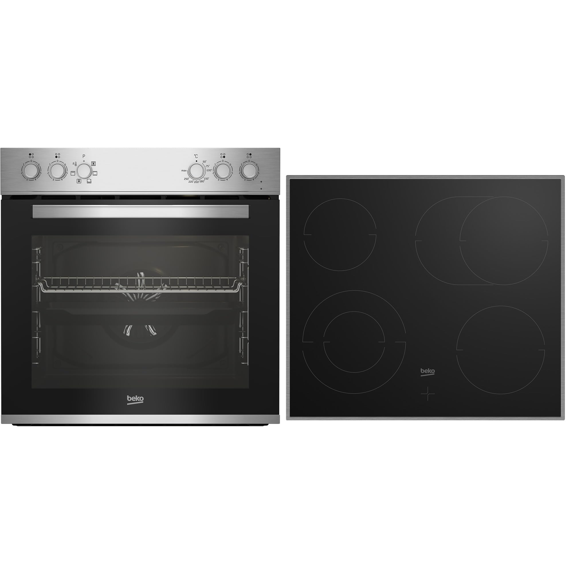 BEKO Piece do pieczenia, wielokolorowe, unikalne