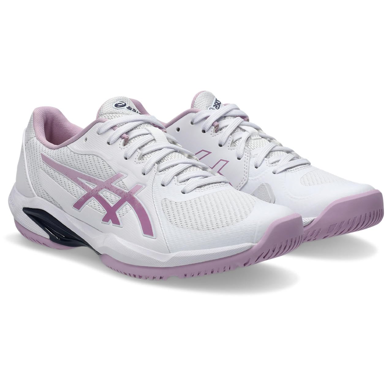 ASICS 1042A265-102 Solution Swift FF 2 Women White/UBE UK 9.5