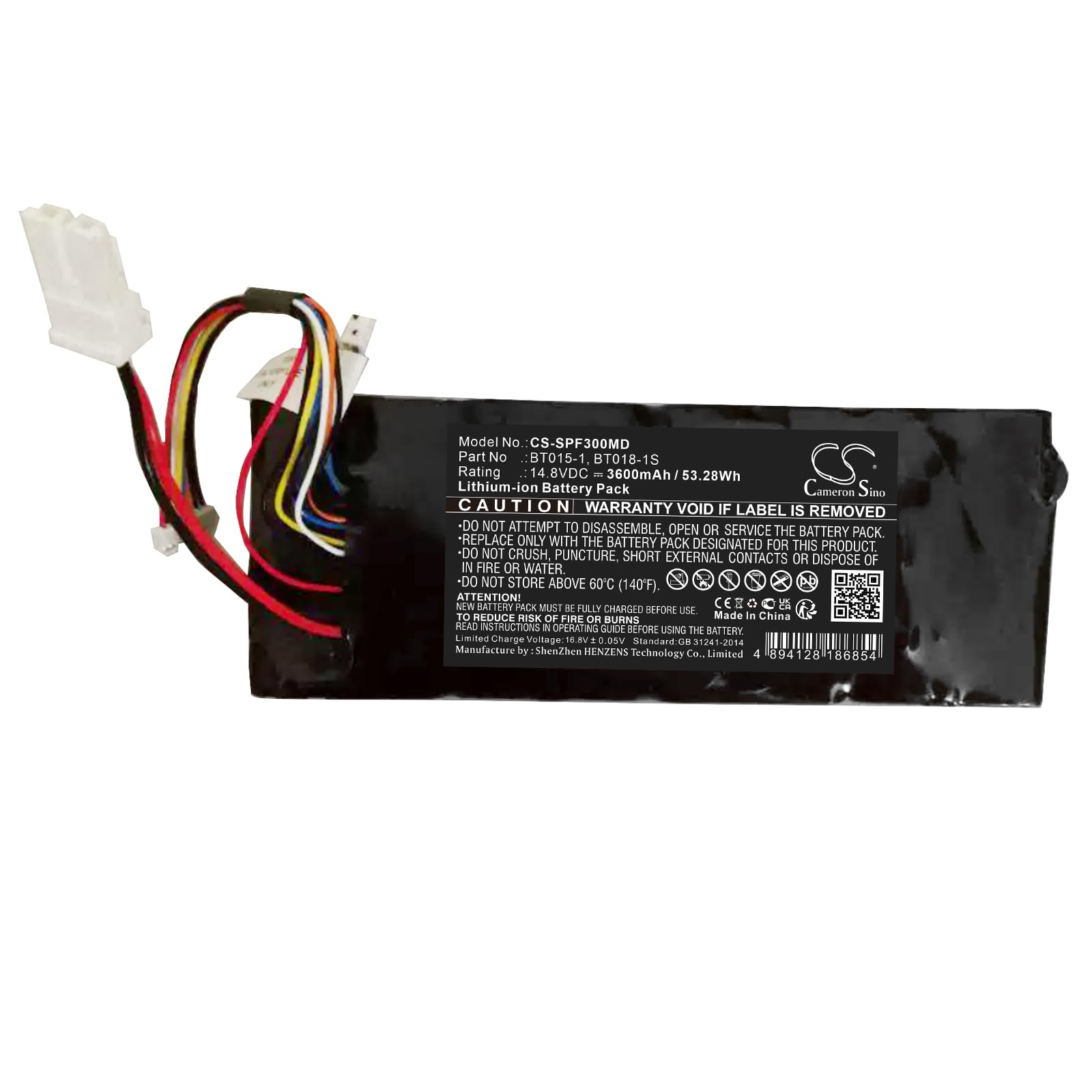 Battery Replacement for AirSep Part NO: BT015-1, BT018-1S, Freestyle 3, Freestyle 5, Freestyle Portable Oxygen Conc