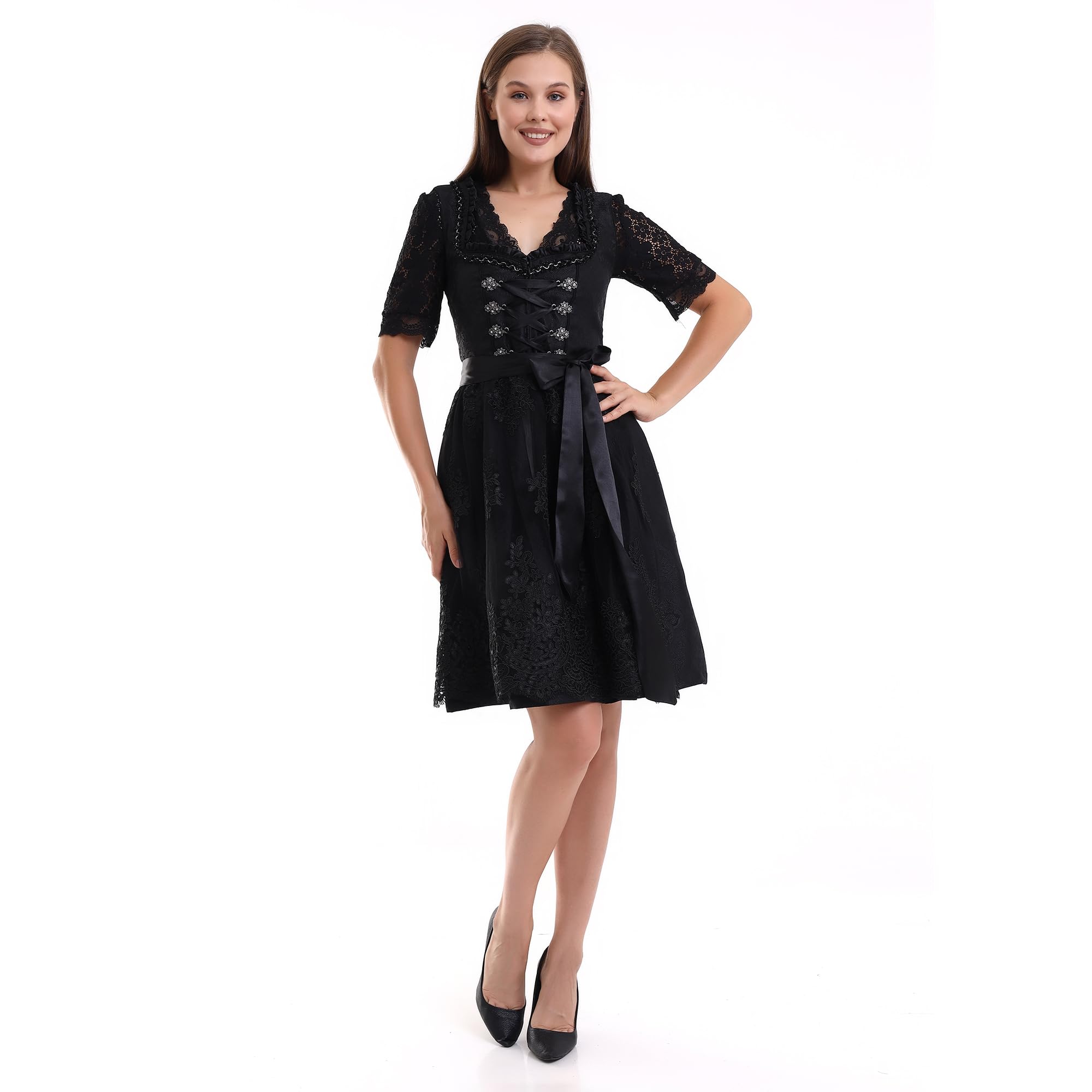 Lifos 0300 Dirndl Germandress 2Tlg. Oktoberfest Gr.34 bis 52
