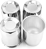 Vista 13 de 4 tapas centrales de rueda de remolque de 2.64 pulgadas para llantas de ruedas de 2.64 pulgadas con orificio central para camión, remolque, RV, SUV