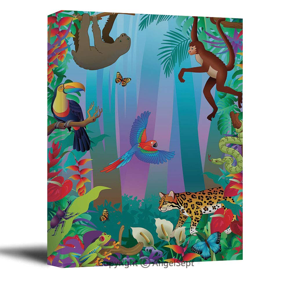 Jungle Scenes Paintings