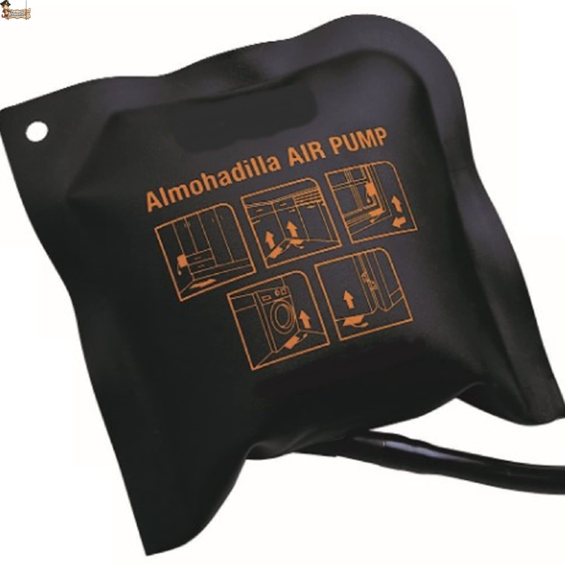 BricoLoco.com Cuneo ad aria spostare o sollevatore mobili, porte, frigorifero, lavatrice, cuscino separatore con pompa manuale. 150 kg. 65 mm. Supporto, spostamento e sollevamento. (1)