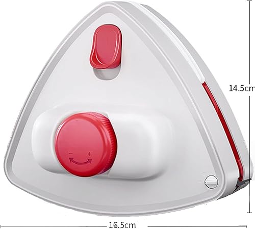 Miniatura 2 de Succión magnética triangular, limpiador de vidrio magnético de doble cara, limpiador de ventana magnético, limpiador de ventanas exteriores, para