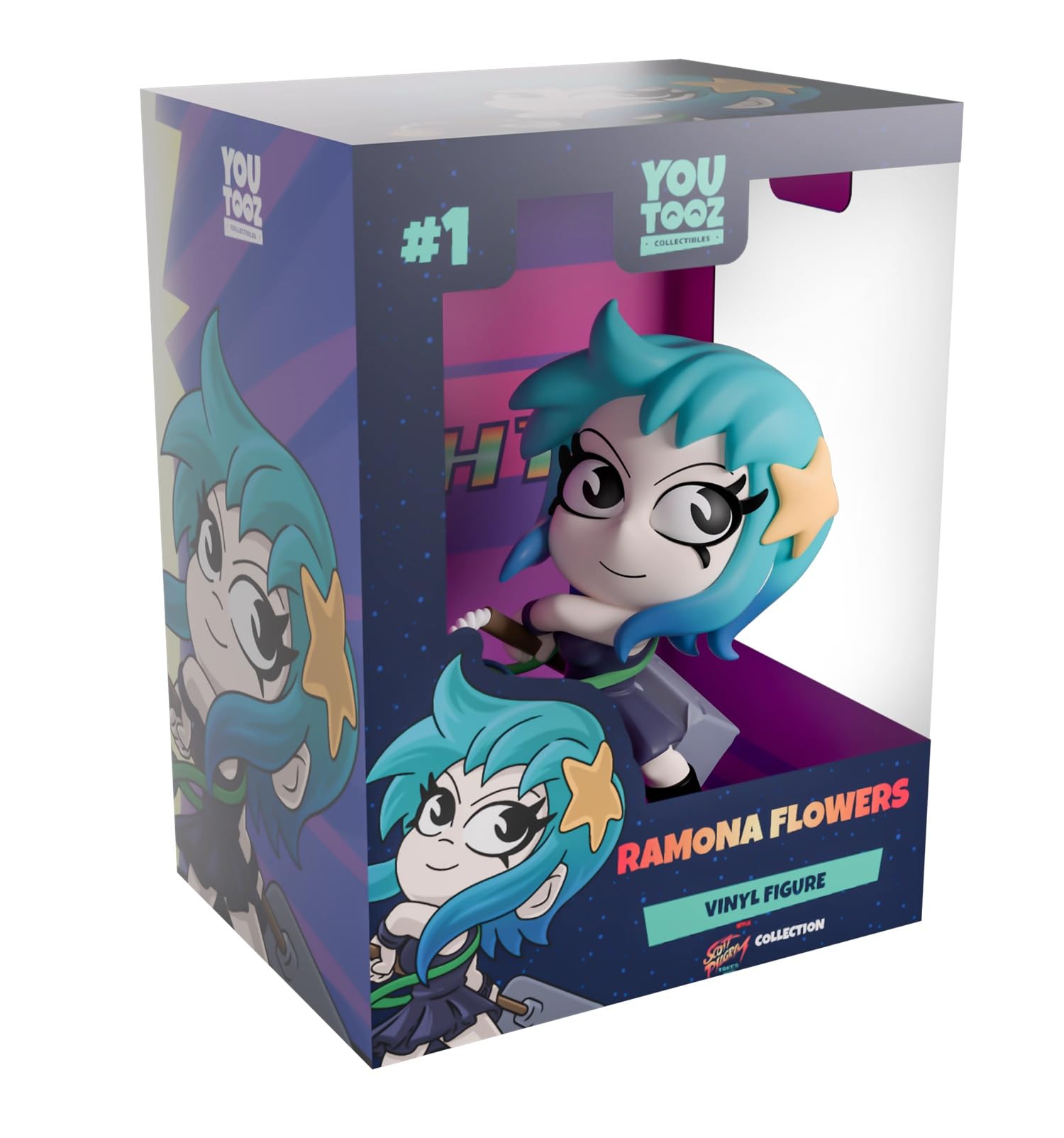 Youtooz - Scott Pilgrim Takes Off: Ramona Flowers, Blue and Yellow