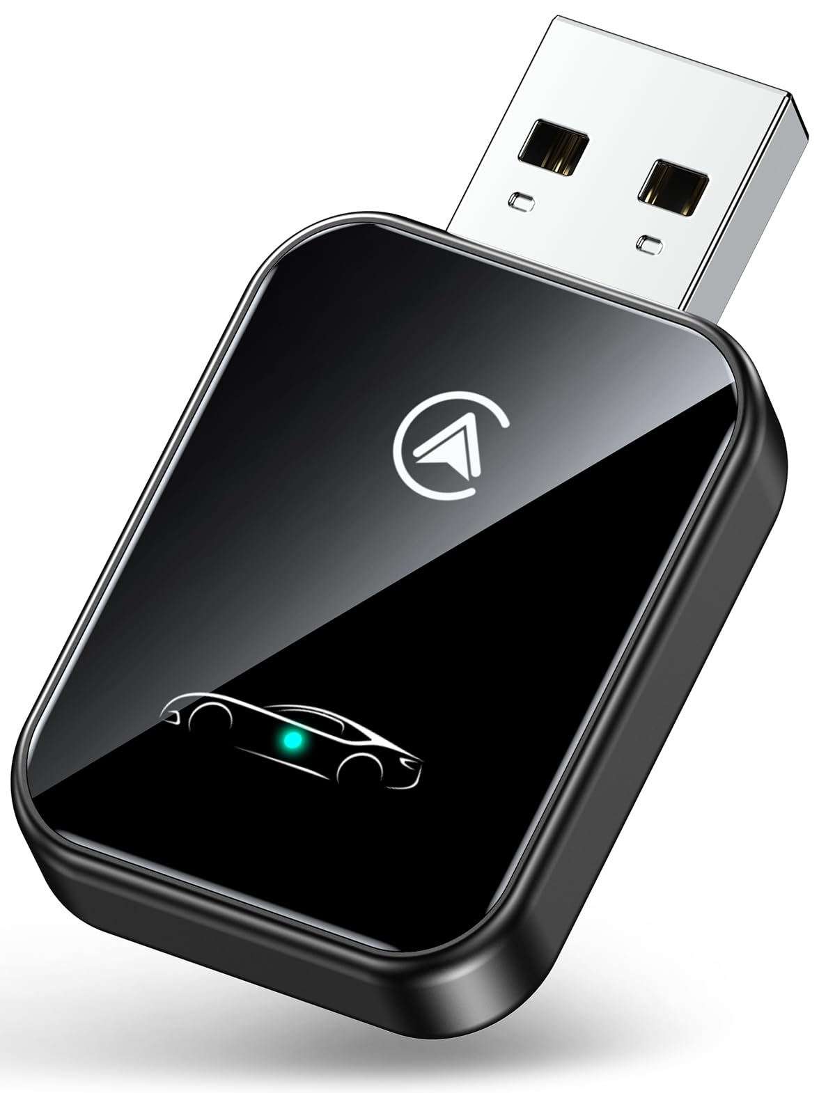 Wireless CarPlay & Android Auto Adapter, 2-in-1 Mini Dongle, WiFi 6/BT 5.4 | Fits 1200+ car models. WiFi 6 & BT 5.4, 3s auto-connect, zero lag & plug-and-play for iPhone/Android