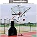 Ryanang Shot Basketball Returner Rebounder Net Return- Hangable Training Aid for Youth/Adults Rotating Attachment for Hoop