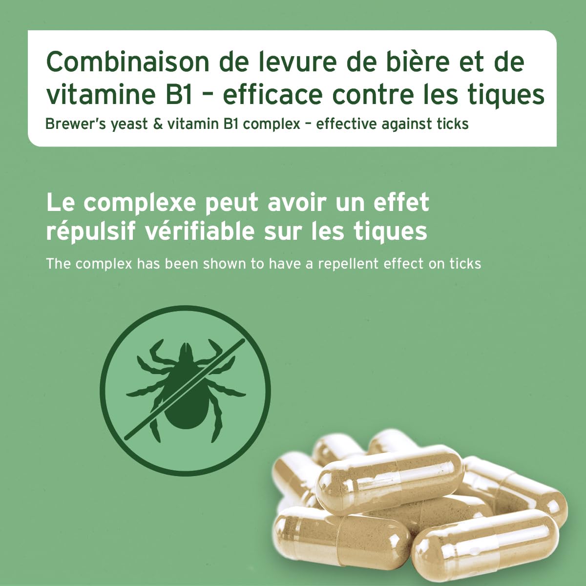 AniForte Bouclier Anti Tique pour Chiens (Poids 10-35 kg) 60 gélules - Protection Anti-tiques pour Chiens, Vraie Barrière Contre Les tiques, Naturel & Efficace