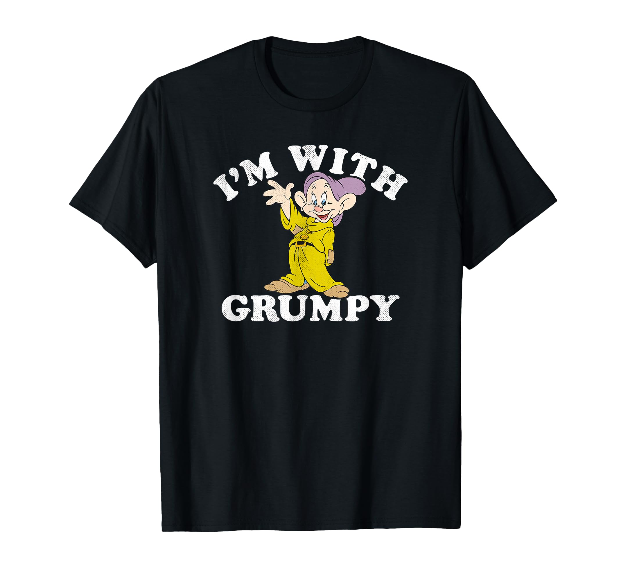 Snow White & The Seven Dwarfs Dopey I'm with Grumpy T-Shirt