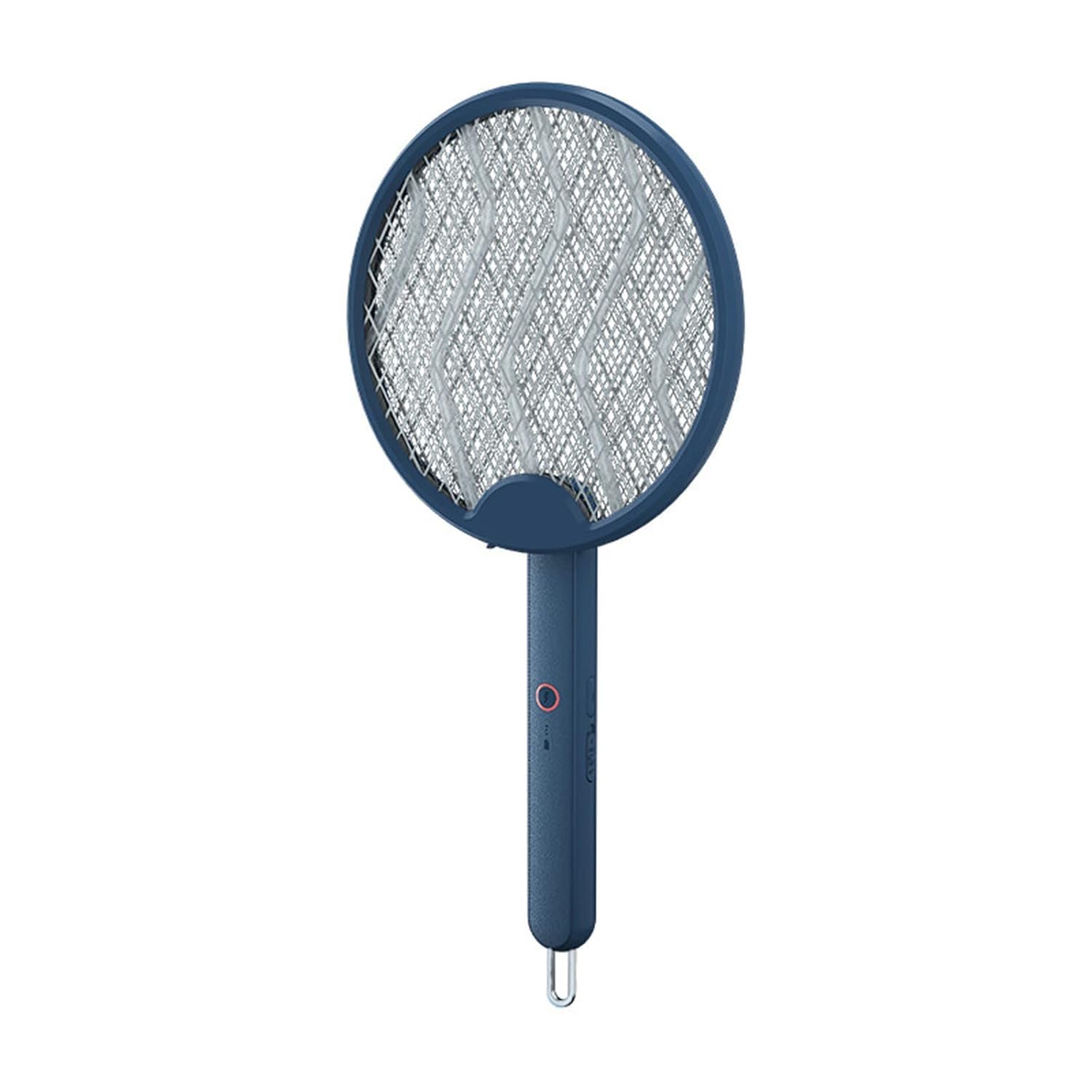 3 in 1 Smart Bug Zapper Mosca Elettrica Zanzara K-iller Pieghevole Ricaricabile B-UG K-iller Racchetta Adatto per Viaggi E Casa al Chiuso con Trappola Luminosa, Blue