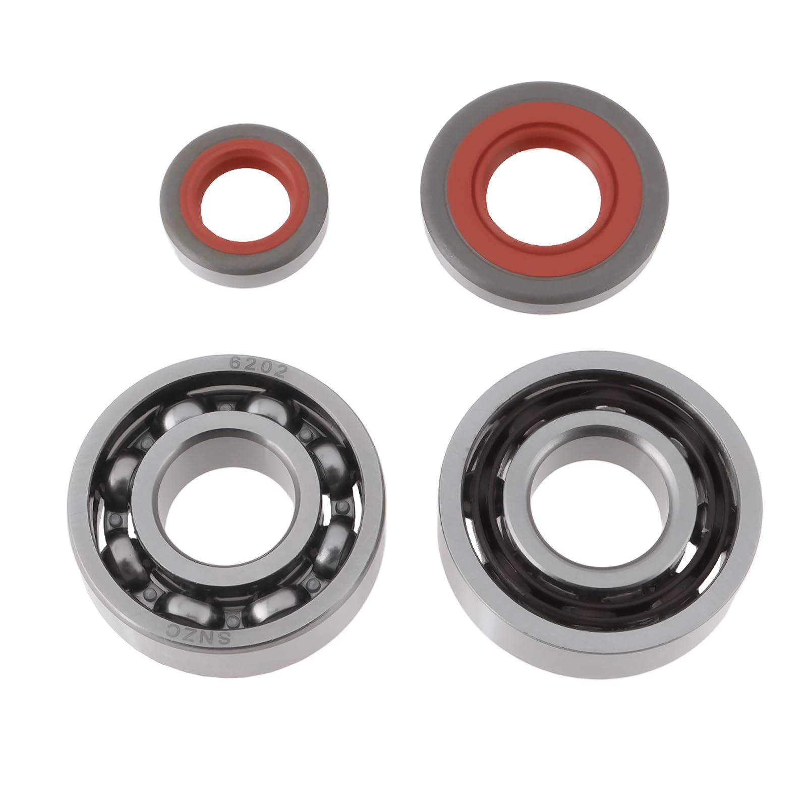 LT Easiyl 1 Sets of Lawn Mower Chainsaw Crankshaft Metal Bearing Oil Seal 9523 003 4260 9503 003 0320 9640 003 1600 Compatible with Stihl 024 026