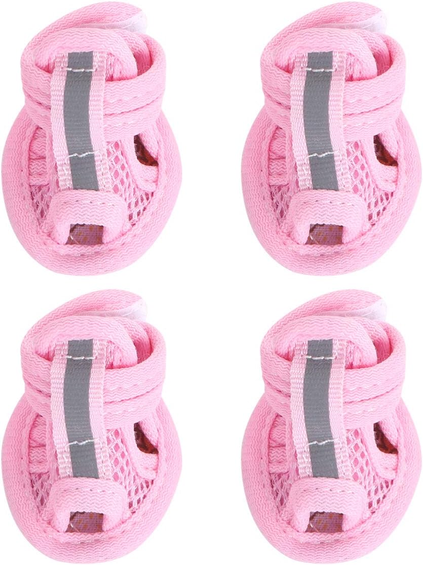 Pet Supplies Dog Breathable Boots Pets Sandals mesh Anti