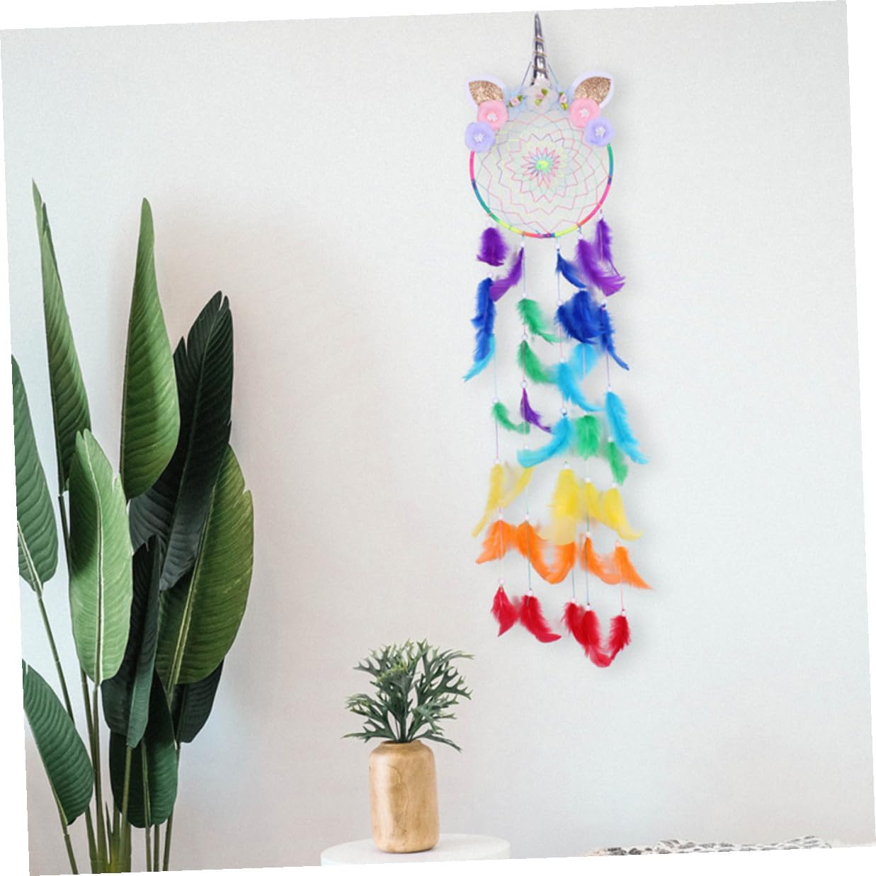 Alipis Dream Catcher Wall Hanging, Handmade Colorful Decorative Door Pendant, Bedroom and Wedding Room Decor, Stylish Dreamcatcher for Party Decorations