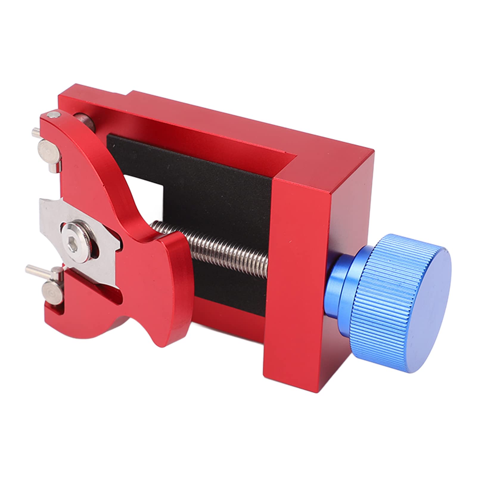 kit riparazione orologi Strumento Porta Orologio In Acciaio Inossidabile Con Cuscinetto In Gomma: Morsetto Per Versatile Per Orologiai E Appassionati Di Riparazioni attrezzi orologiaio