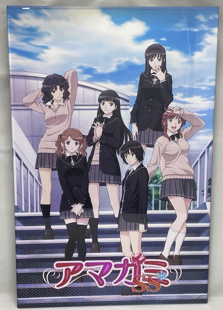 Amazon.co.jp: アマガミSS メタライズアート 1期キービジュアル AMAM 