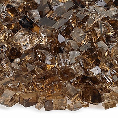Image of American Fireglass 1 /4 inch Copper Fire Glass, 55 lb. Bag