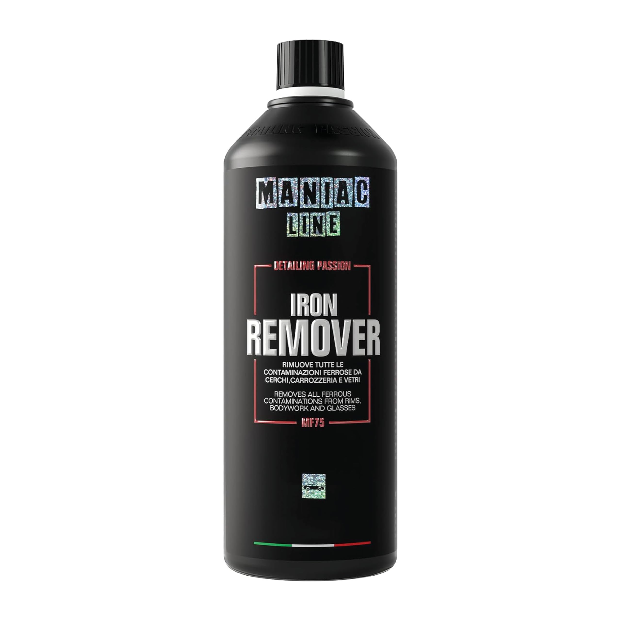 Mafra - Maniac Car Detailing Line, Iron Remover - Élimine toutes les contaminations ferreuses, pour jantes, carrosserie, vitres, 1000 ml
