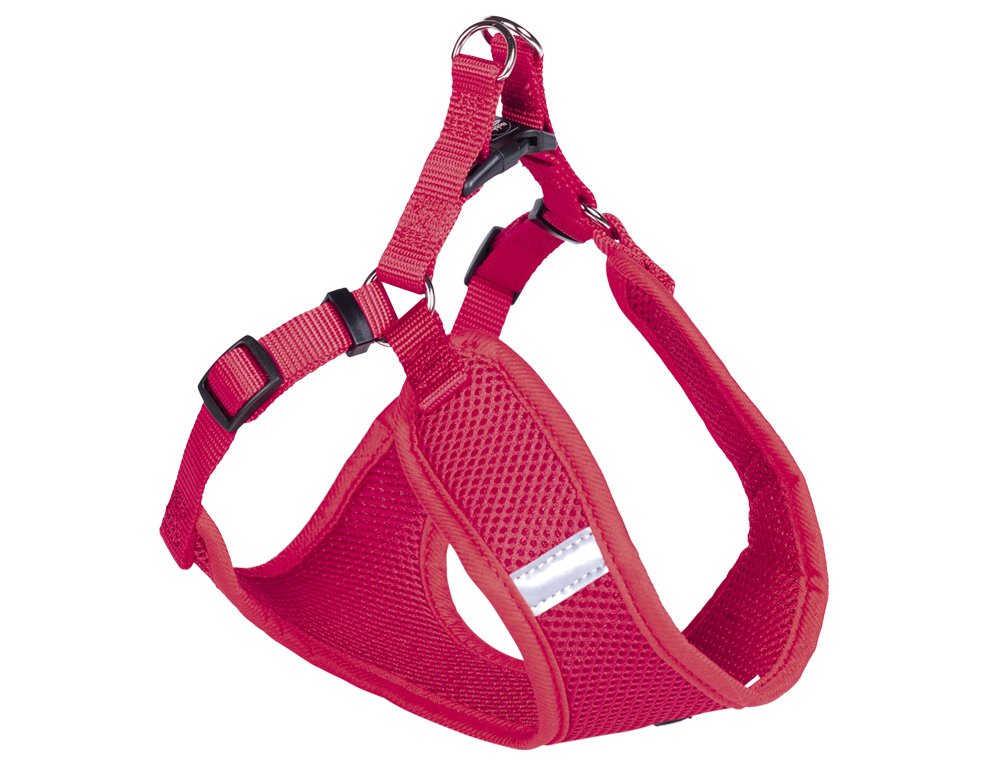 Nobby Mesh Harness With Reflective Stripe, Small, Red
