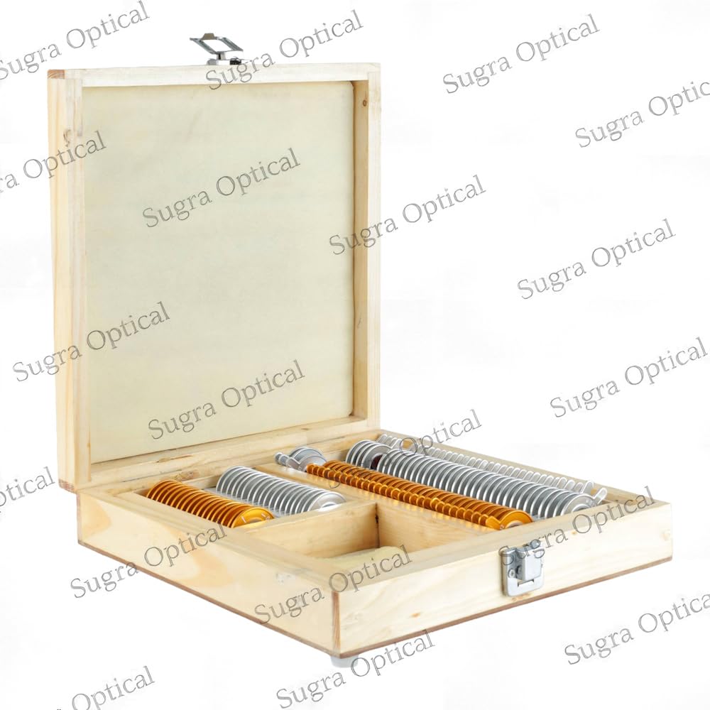 Metal Briefcases Versatile Half Trial Lens Set Precision in Your Hands, Gold — Amazon image 2