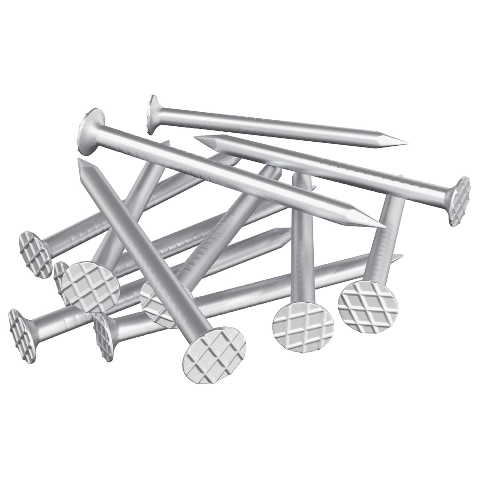 vidaXL Gwoździe do drewna 100000 szt. Srebrny Metal
