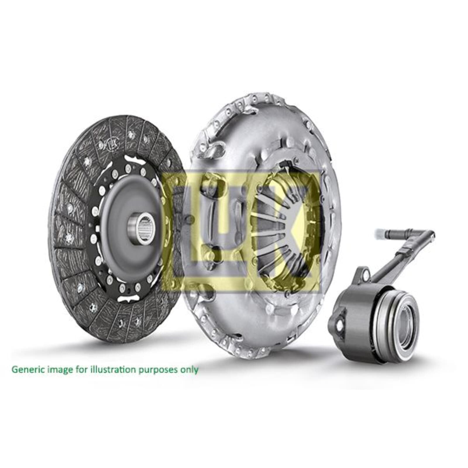 LuK Kit d'embrayage 600020100 | Compatible avec: VW AMAROK, AMAROK Pritsche/Fahrgestell