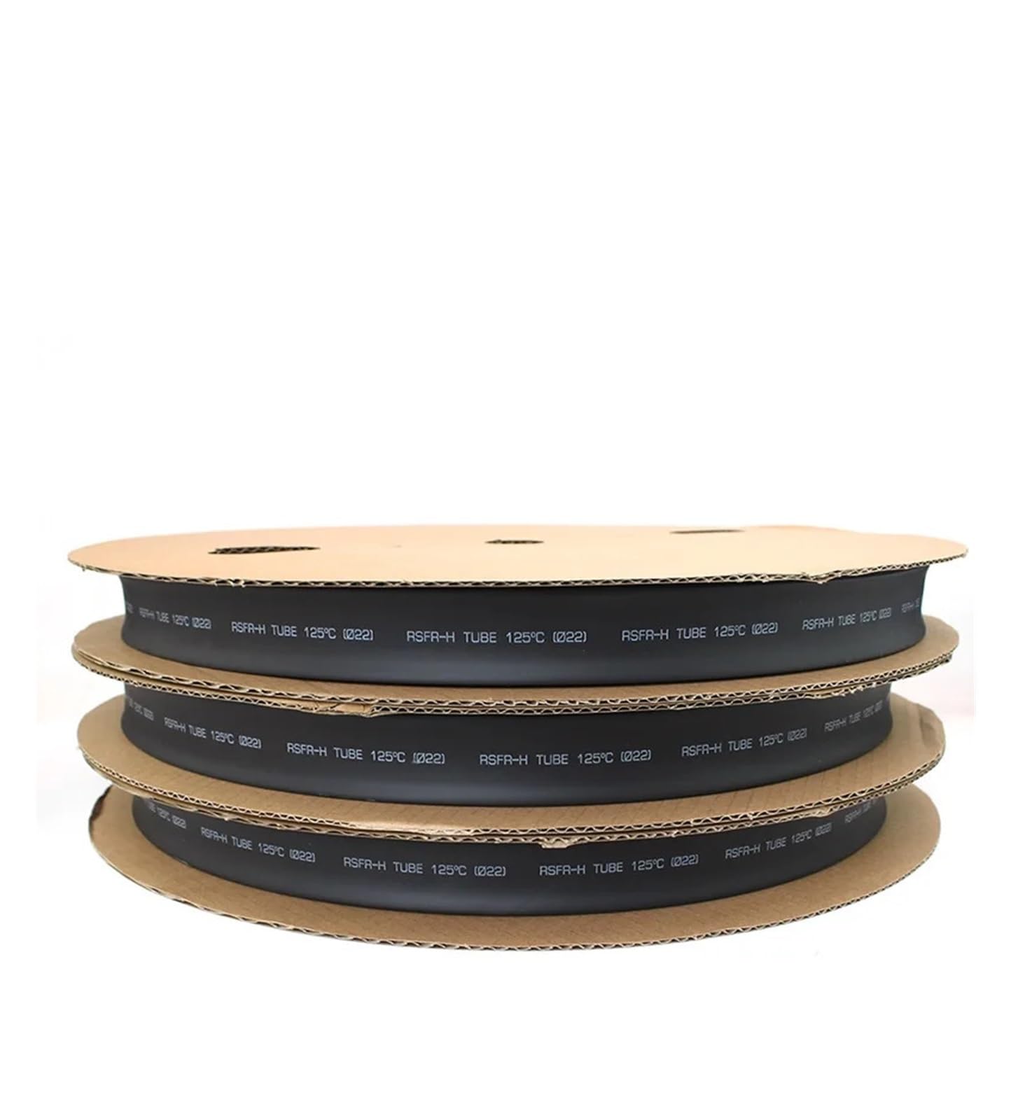 2:1 Nero 1 2 3 5 6 8 10 12 14mm Diametro Termorestringente Tubo Termoretraibile Tubo Manicotto Wrap FiloRiparazione del Connettore Fai da Te(18mm,25Meter)