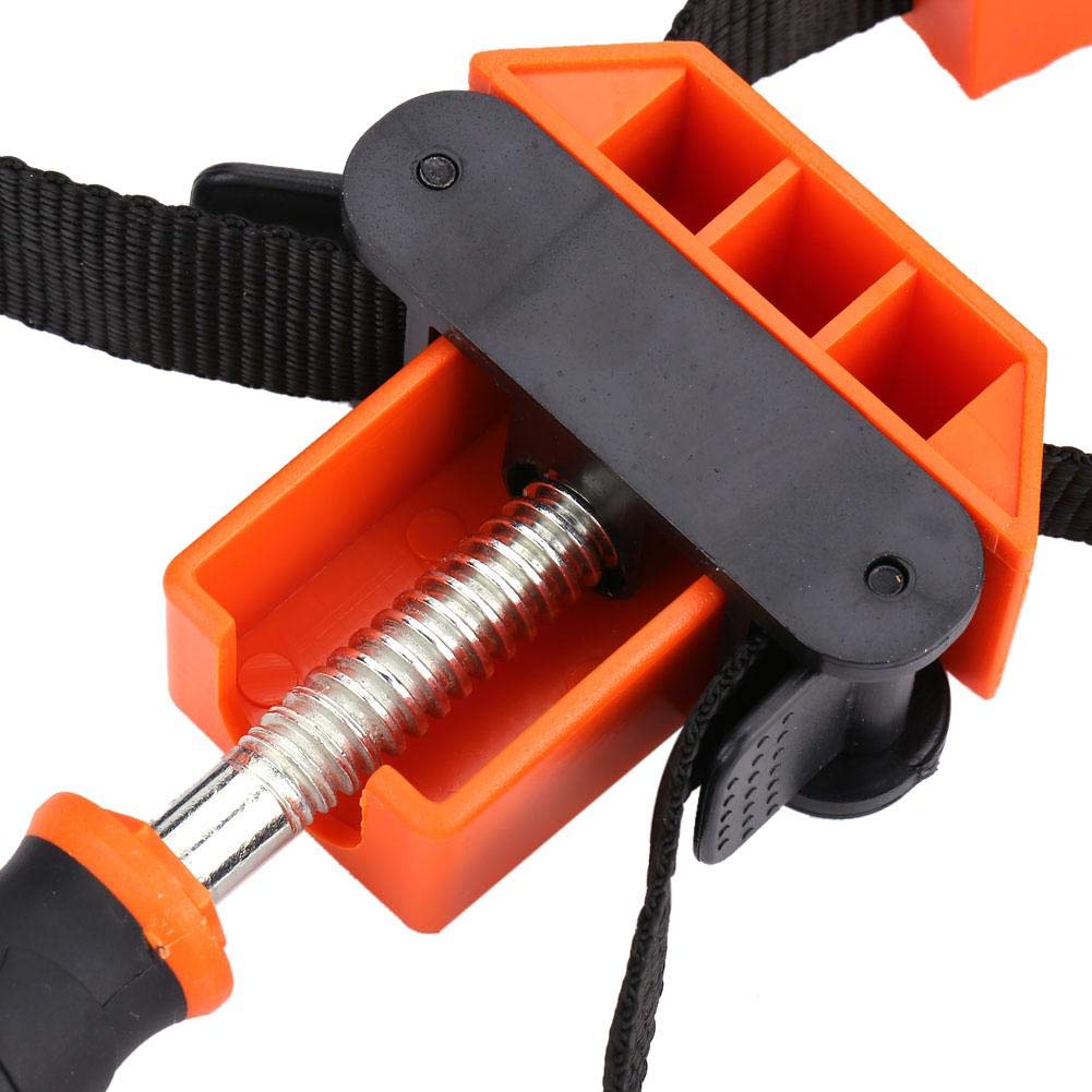 Tenditore a nastro in nylon 4 m con 4 ganasce, telaio multifunzione per legno