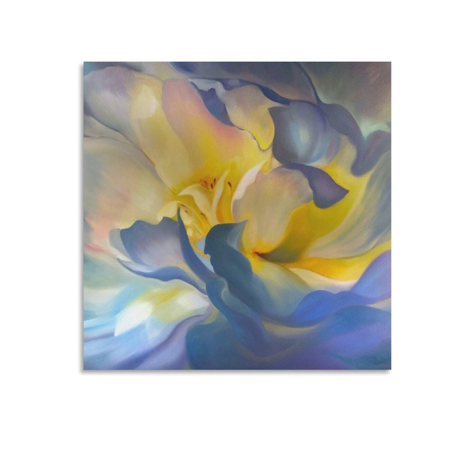 Toile Georgia O'Keeffe impression premium décoration moderne 70x70 - 6
