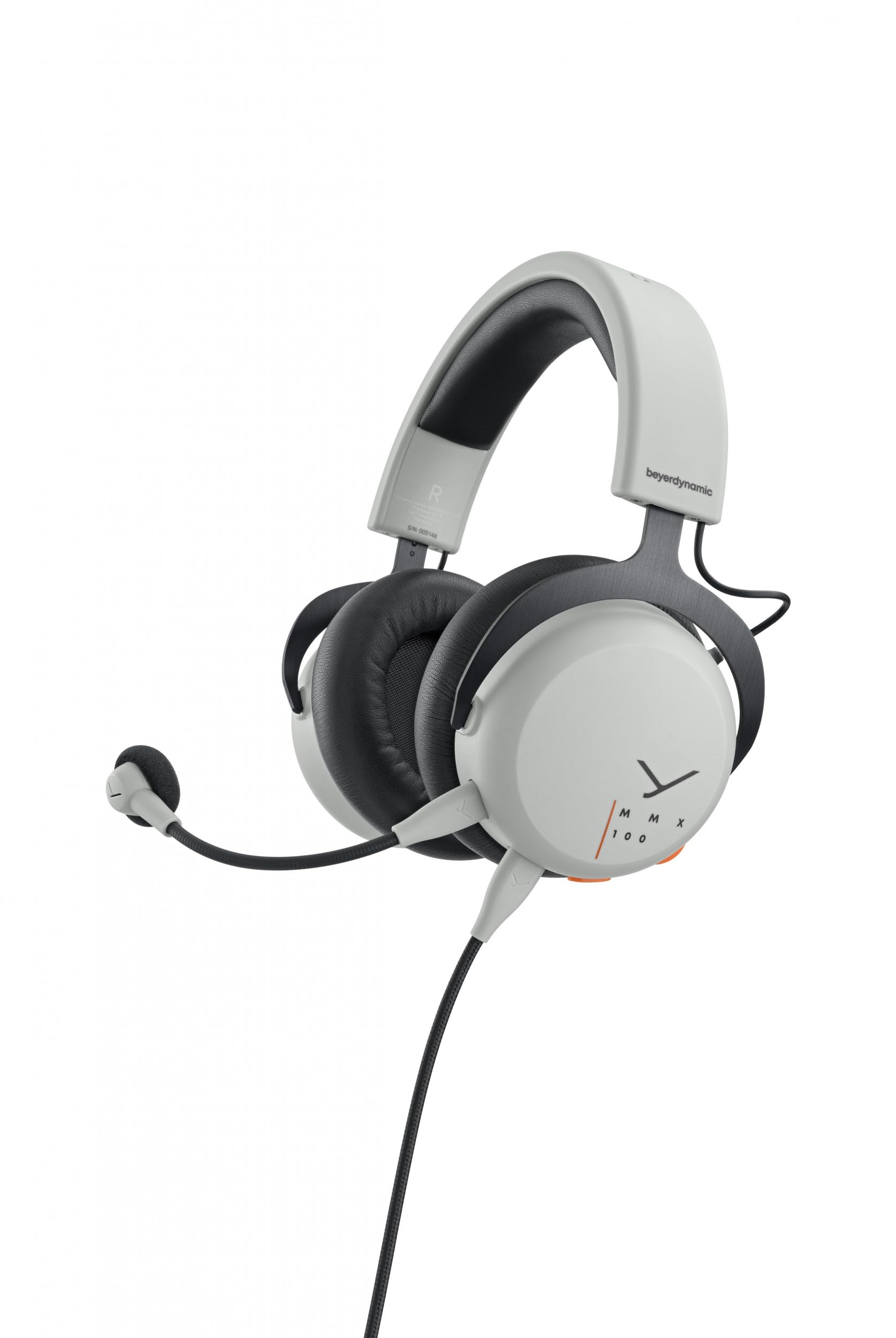 beyerdynamic MMX 100 Closed Over-Ear Gaming Headset in Grey with