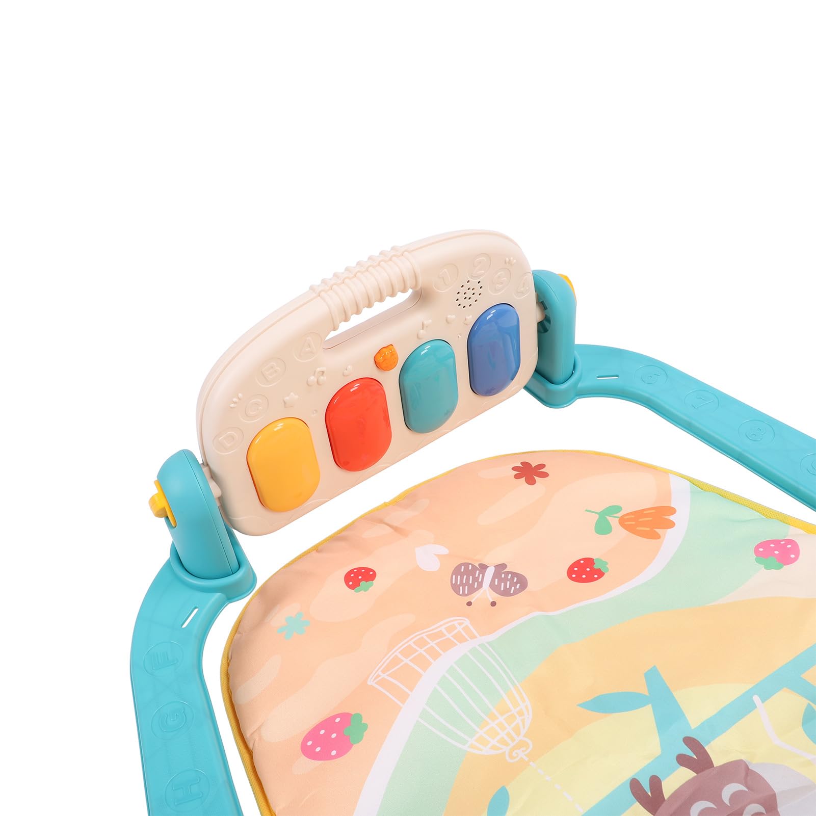Estera de Gimnasio para Piano de Juego para Bebés, Juguete Educativo Temprano Multifunción, Estera de Actividades Musicales para Niños Pequeños