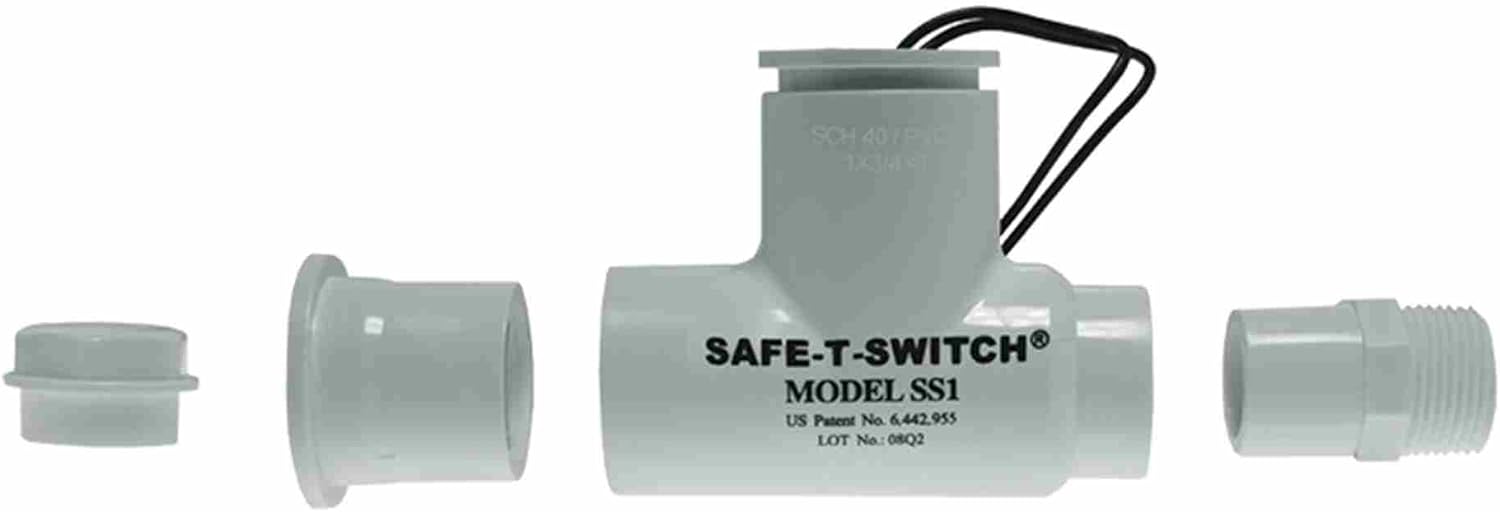 RectorSeal Safe-T-Switch 97632 SS1 Condensate Overflow Switch - Prevents AC Water Damage, Easy Install & Maintenance