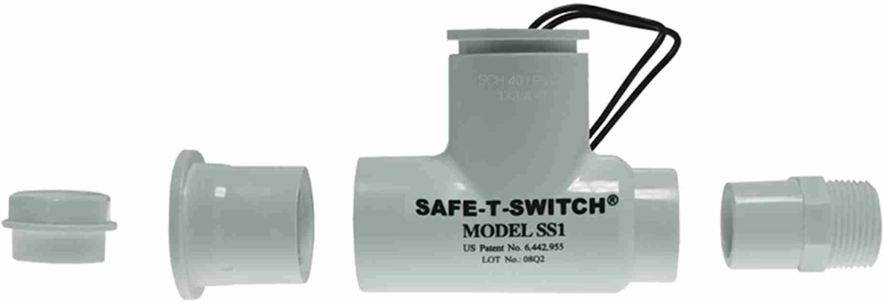 Safe-T-Switch 97632 Condensate Overflow Switch, Easy Access, Includes 3/4" Adapter