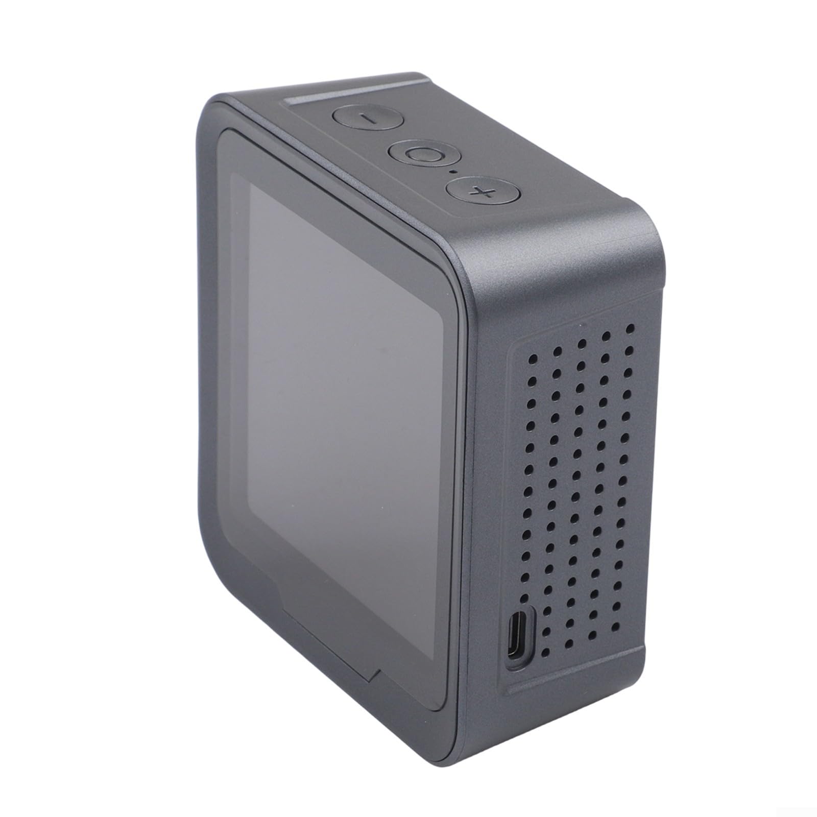WiFi para monitor inteligente, detector de calidad del aire 3 en 1 con sensor de temperatura y humedad, muestreo rápido de 5 segundos, alarma recargable USB-C para casa, oficina, coche, viajes (blanco
