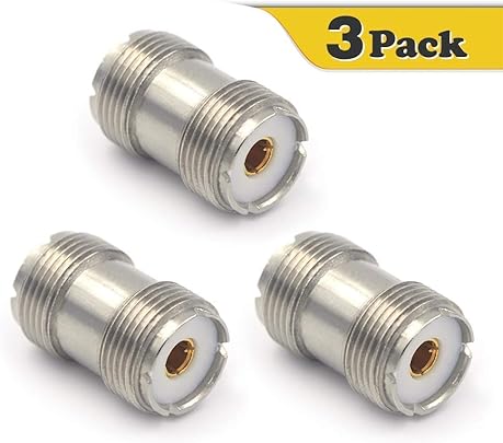 VCE pezzi UHF antenna accoppiamento PLF UHF-PL259 femmina UHF femmina S0239 adattatore coassiale VCE pezzi UHF antenna accoppiamento PLF UHF-PL259 femmina UHF femmina S0239 adattatore coassiale