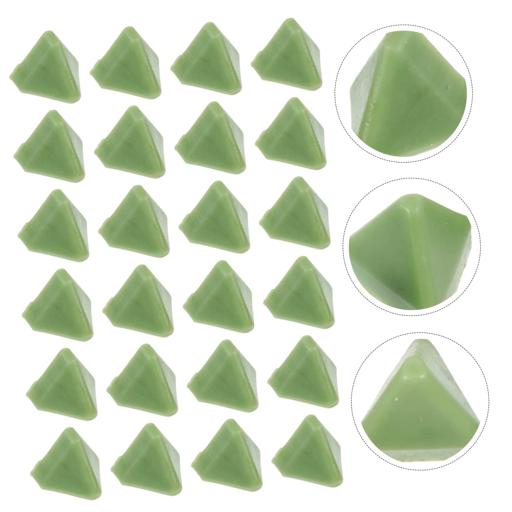 OSALADI Vibration Grinder Polishing Machine 1 Set Resin Triangle Abrasive Jewelry Buffing Abrasive