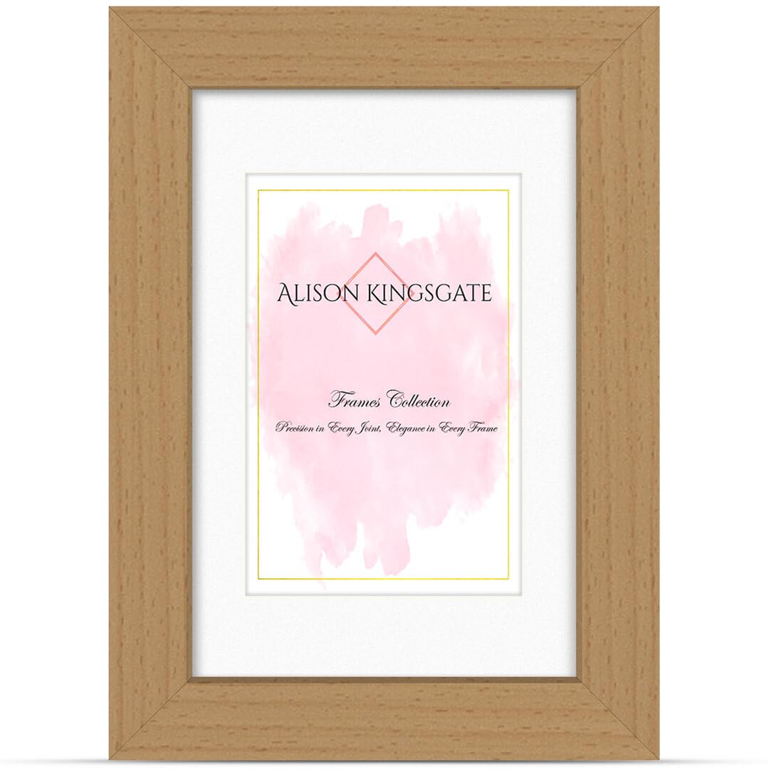 Alison Kingsgate 12X10 Country Pine Picture Frame with Mount for 10x8 Photo