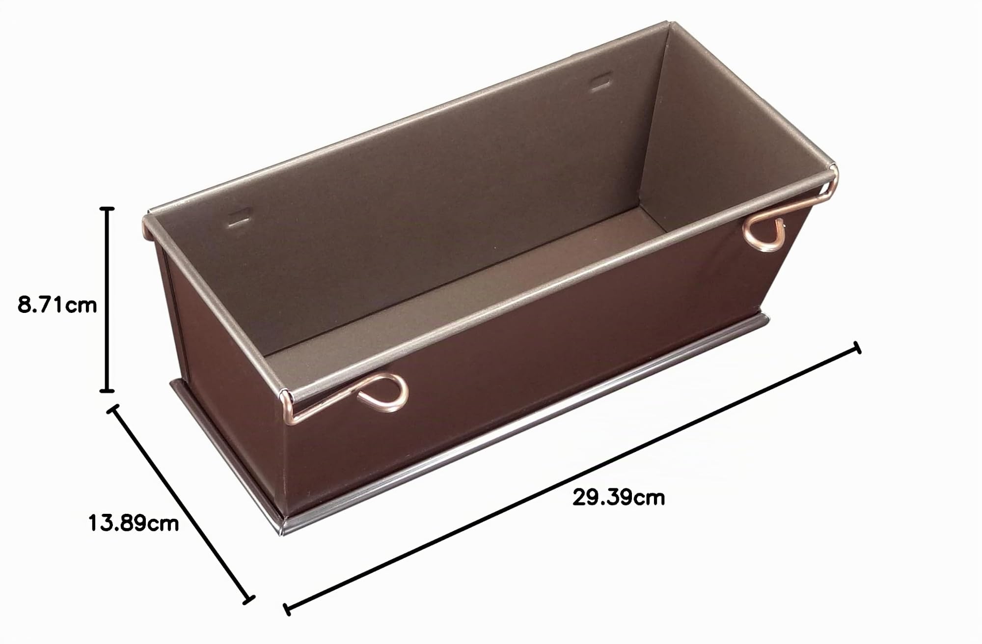 Gobel - Moule à pâté en croûte ou cake ouvrant antiadhérent - 27x10cm | Fabrication française ; 2 en 1 : pâté en croûte ou cake, int. 25x9cm, h7,5cm ; antiadhérent sans PFAS, démoulage facile