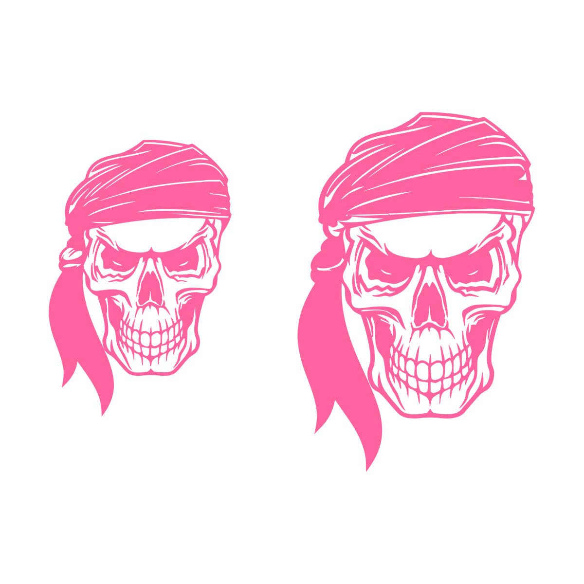 Pirate Vinyl Wall Decal Skull Bones Pirate Skeleton Sea Style Window Sticker Home Bedroom Wall Art Mural Wallpaper Extra Large - 70x95cm — image 1