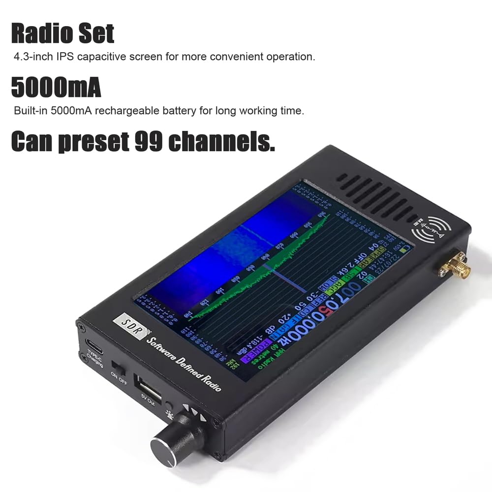 Amazon.co.jp: Weytoll ポータブルハンドヘルドラジオセット SDR